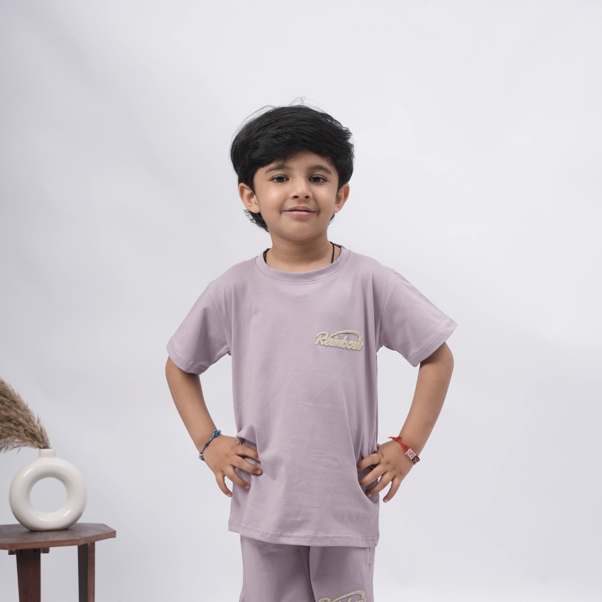 Trendy Kids Coord Set | Stylish T-Shirt & Shorts for Boys – Multiple Colors
