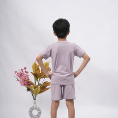 Coca-Cola Boys’ Coord Set – Graphic T-Shirt & Shorts (Black, Off White, Purple, Brown, Pink)