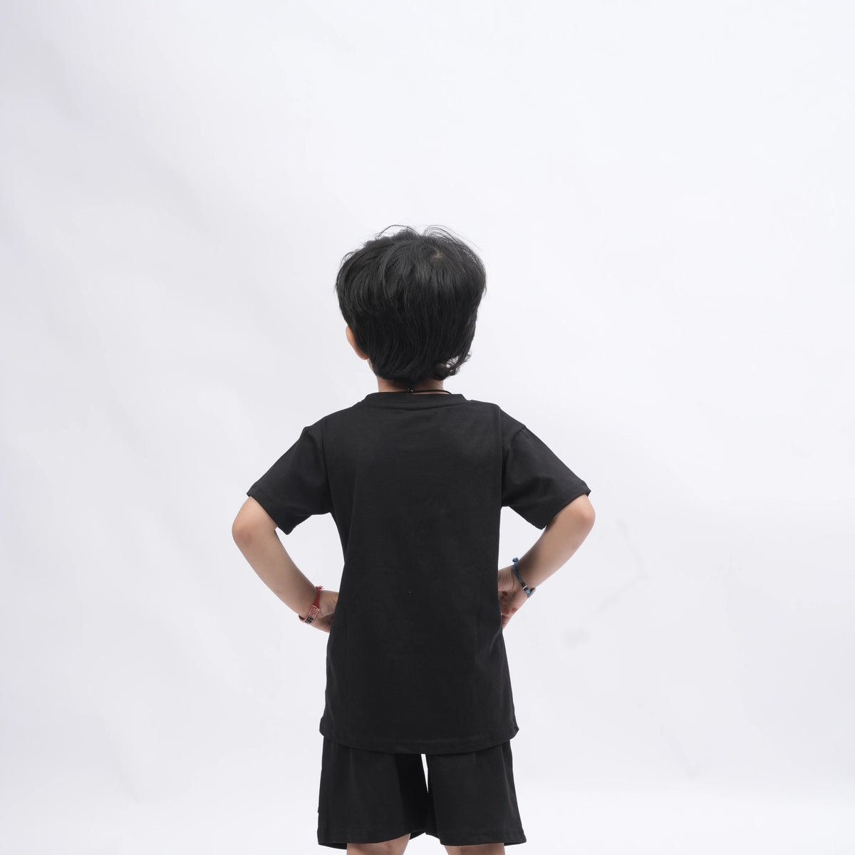 Tom & Jerry Boys’ Coord Set – Cartoon Print T-Shirt & Shorts (Black, Off White, Brown, Pink) - image 4