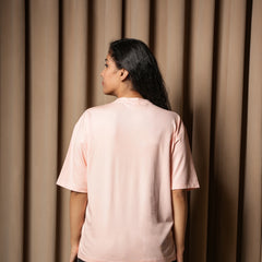 Women's Oversized Graphic T-Shirt – Hustle Cartoon Print