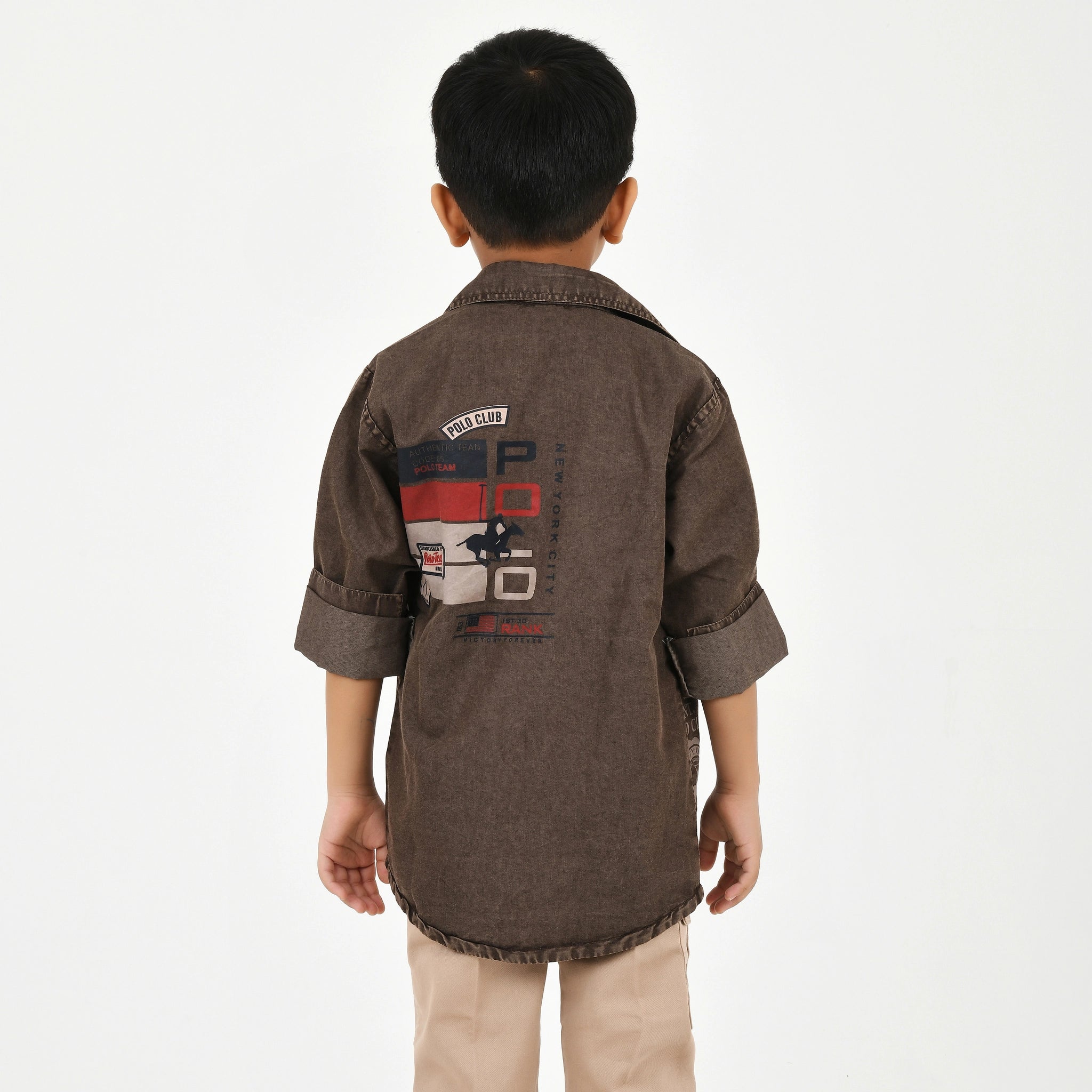 Trendy 3PC Set for Boys – Shirt, T-Shirt & Trouser Combo | Stylish Kidswear