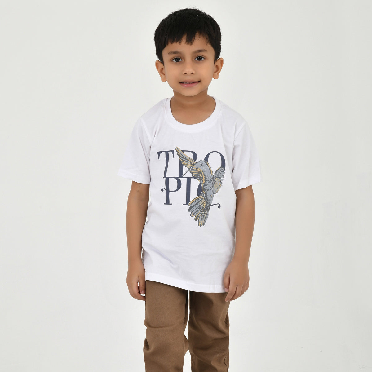 Boys Fashion Combo – Shirt, T-Shirt & Trouser (3 Pc Set) - image 6