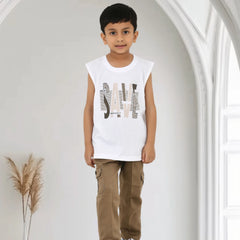 Stylish 3 Pc Western Set for Indian Kids – Shirt, T-Shirt & Trouser