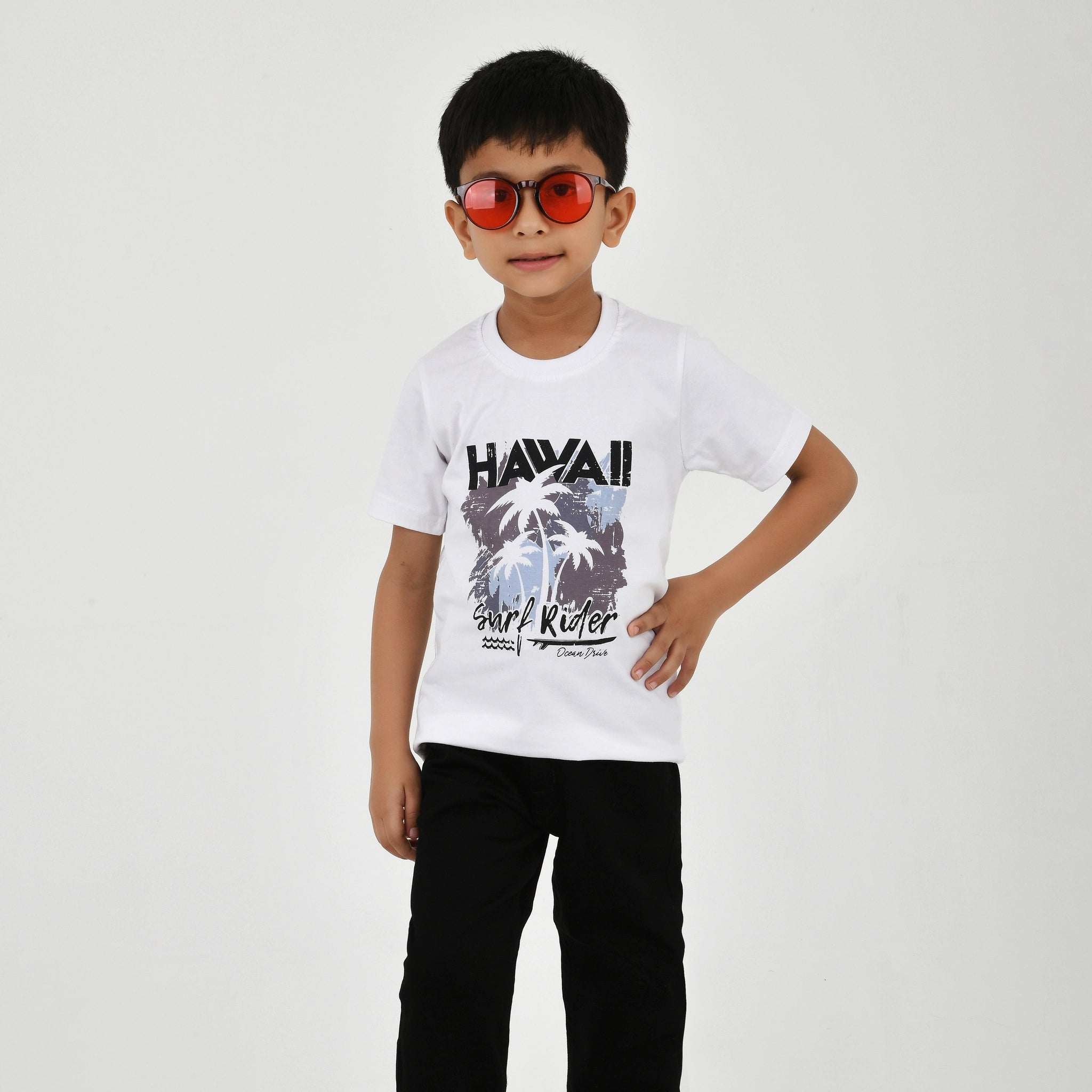 Kids Outfit Combo – 3 Piece Shirt, T-Shirt & Pants Set