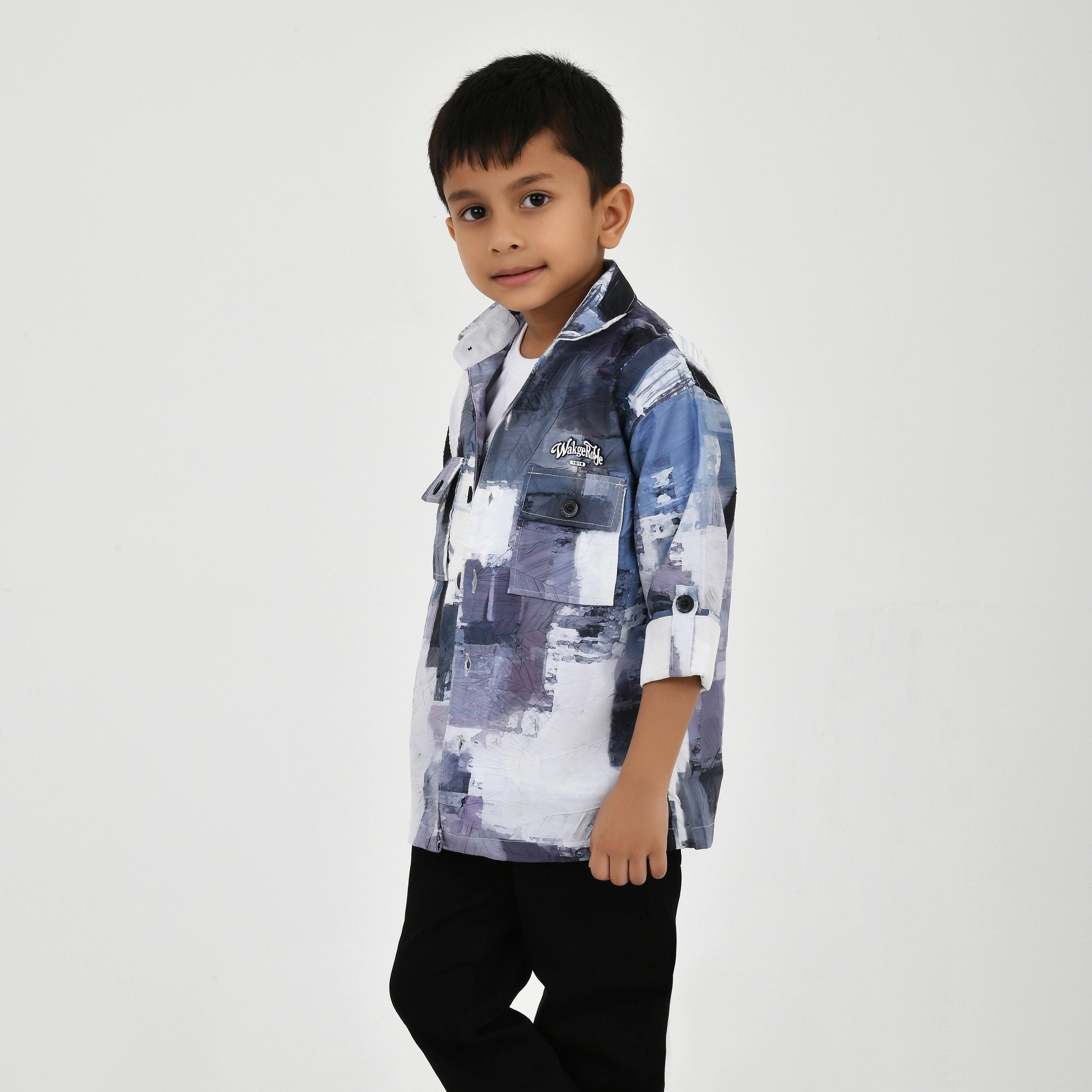 Kids Outfit Combo – 3 Piece Shirt, T-Shirt & Pants Set