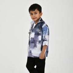 Kids Outfit Combo – 3 Piece Shirt, T-Shirt & Pants Set