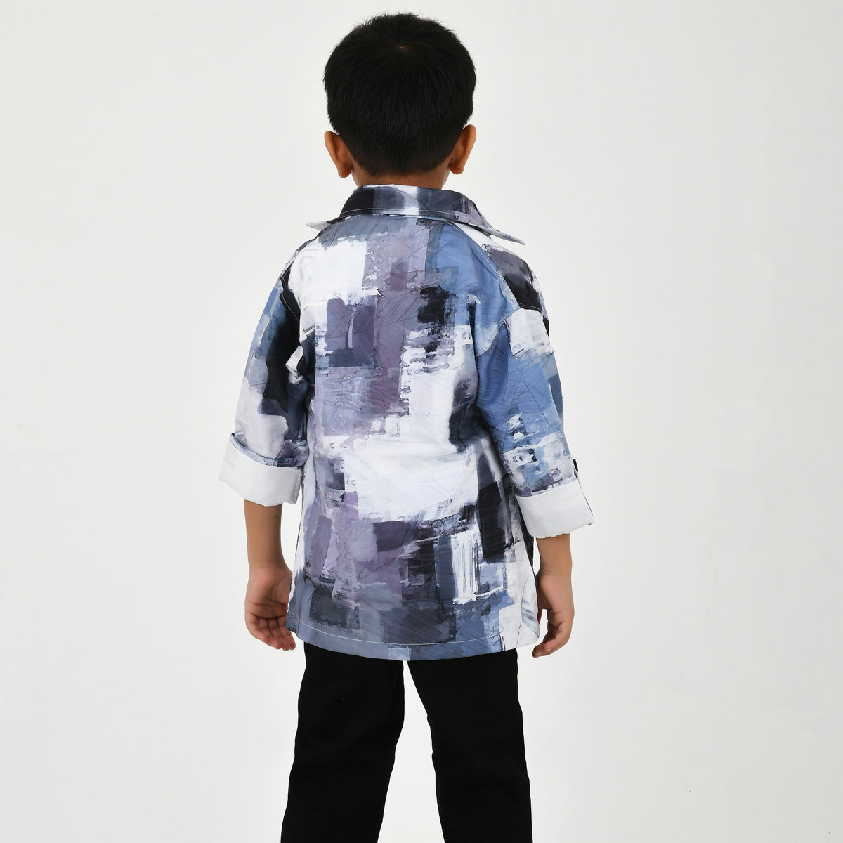Kids Outfit Combo – 3 Piece Shirt, T-Shirt & Pants Set - image 5