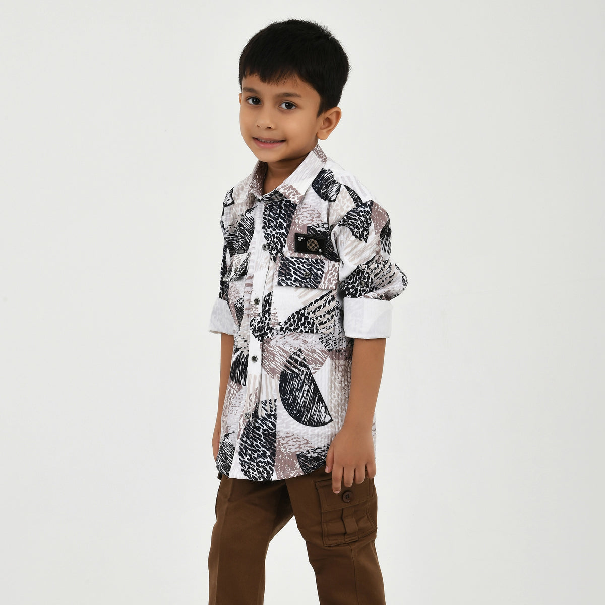 Smart Casual Boys Set – Shirt & Pants (2 Piece) - image 2