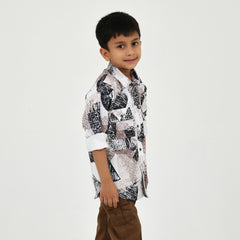 Smart Casual Boys Set – Shirt & Pants (2 Piece)
