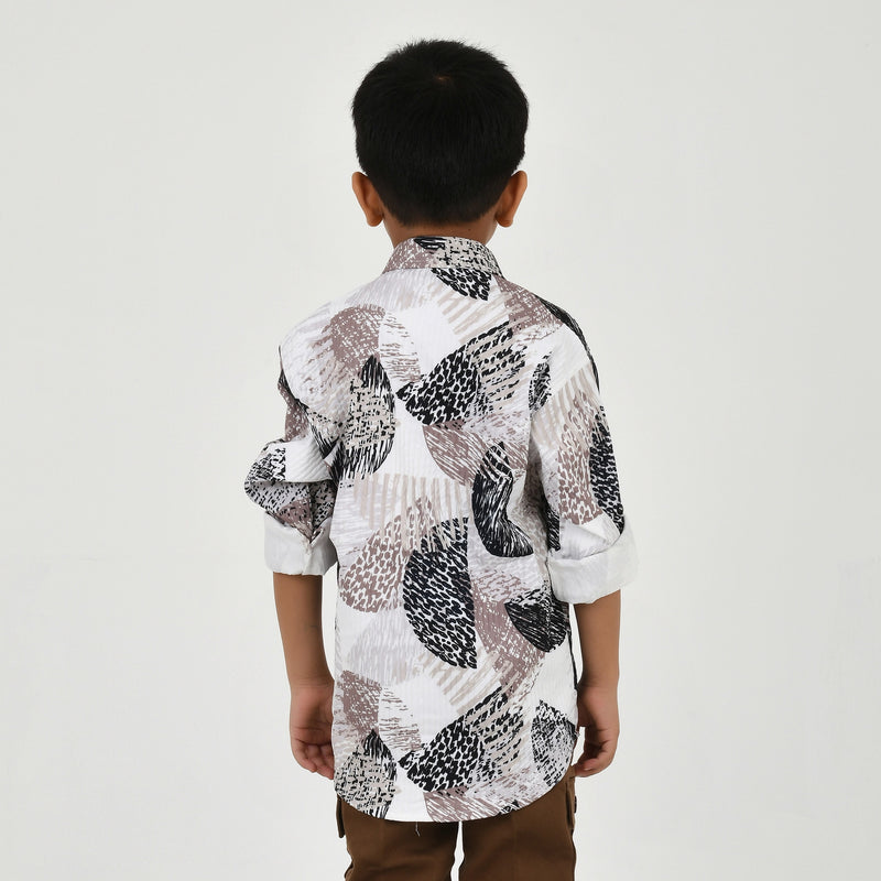 Smart Casual Boys Set – Shirt & Pants (2 Piece)