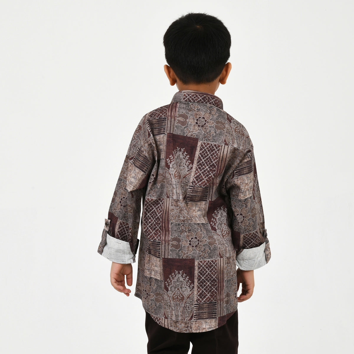 Boys' Elegant Fancy Shirt, Trousers & Belt Outfit - image 10