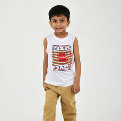Complete Boys Dress Set – Shirt, T-Shirt & Trouser (3 in 1)
