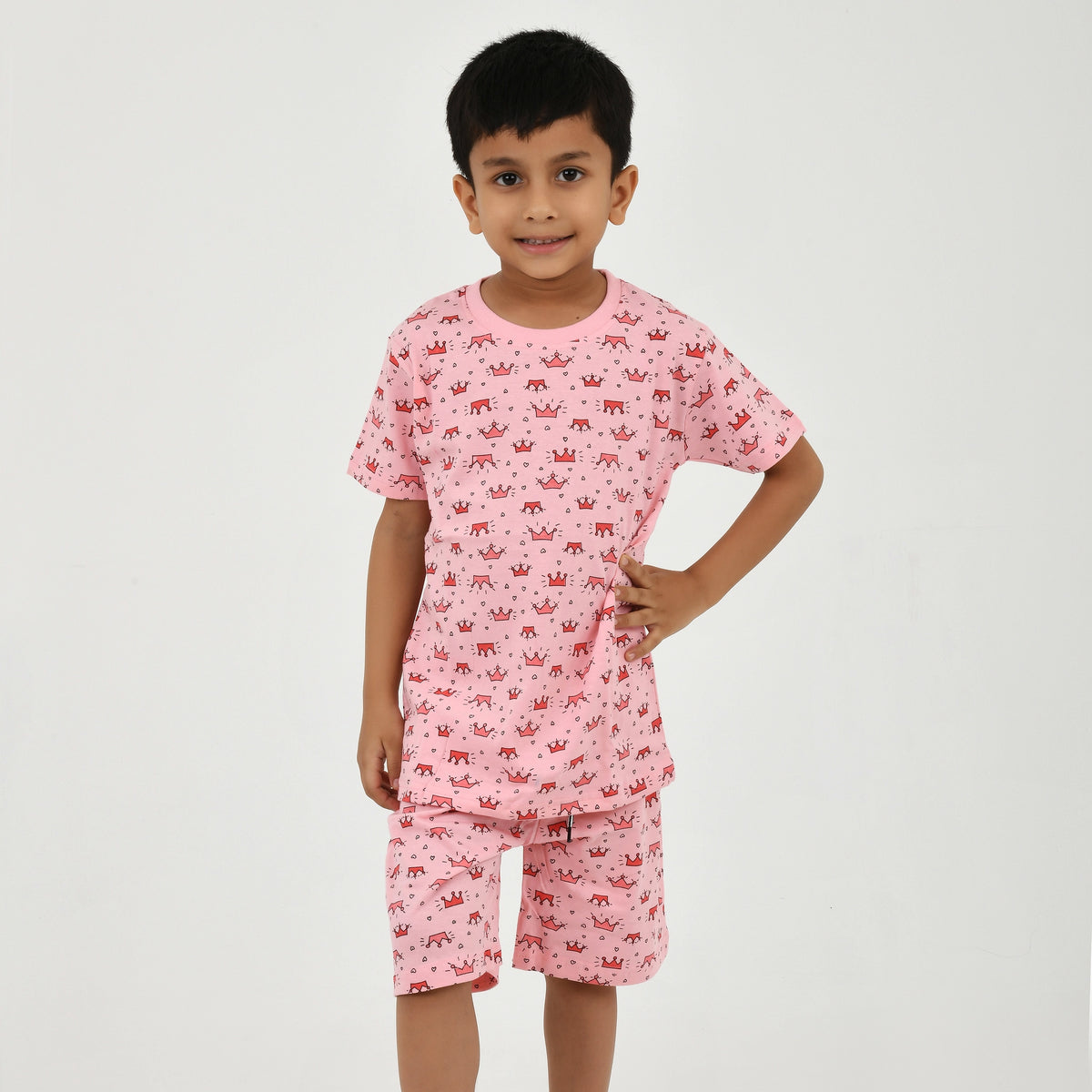 Boys Summer Essential – Bright Printed Tee & Shorts Set - image 7