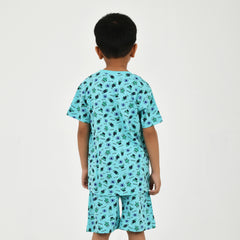 Boys Summer Essential – Bright Printed Tee & Shorts Set