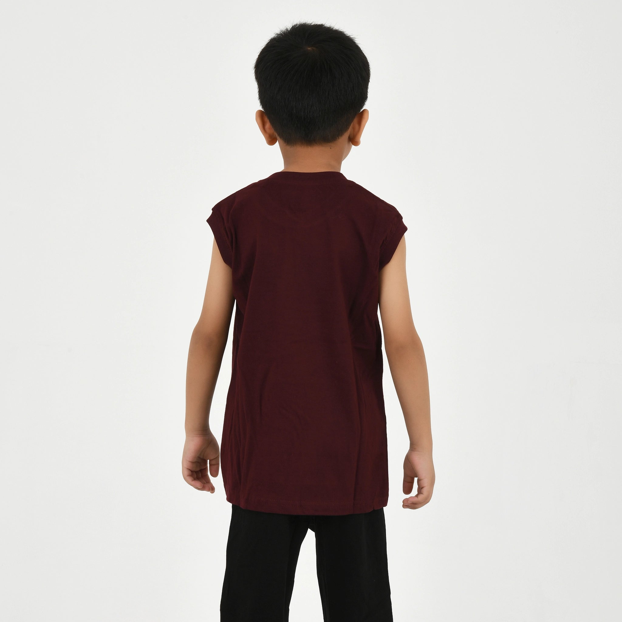 Cut Sleeve T-Shirt with Capri Set for Boys – Perfect for Playtime