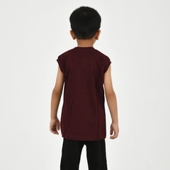 Cut Sleeve T-Shirt with Capri Set for Boys – Perfect for Playtime