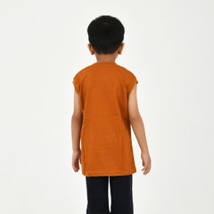 Cut Sleeve T-Shirt with Capri Set for Boys – Perfect for Playtime