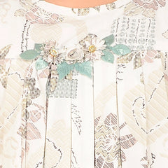 Girls' Floral Print Top with Shorts – Casual & Chic Summer Outfit