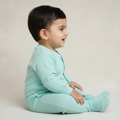 Premium Baby Sleepsuits (Set of 3) – Soft Breathable Cotton
