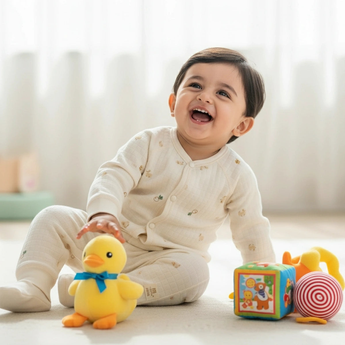 Soft Cotton Baby Suit - Magic Design for Newborns - image 1