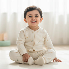 Soft Cotton Baby Suit - Magic Design for Newborns