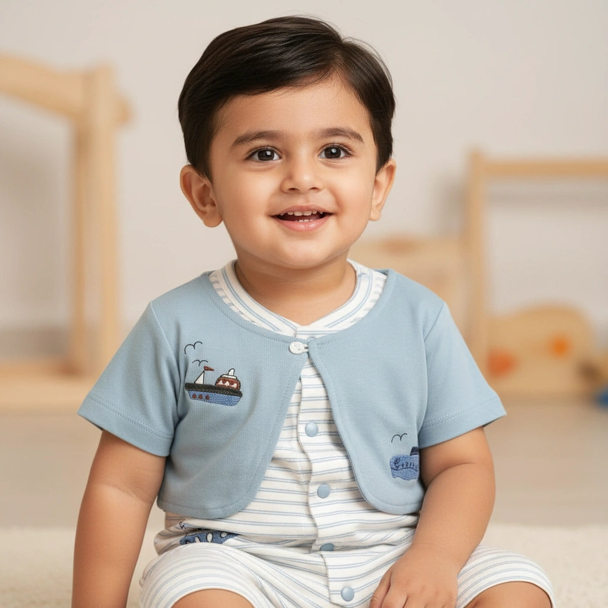 Cute H/S Jacket Romper for Kids – Stylish & Comfortable - image 2