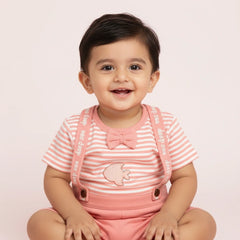 Kids' Romper with Cute Bow Accent – Fashionable & Fun