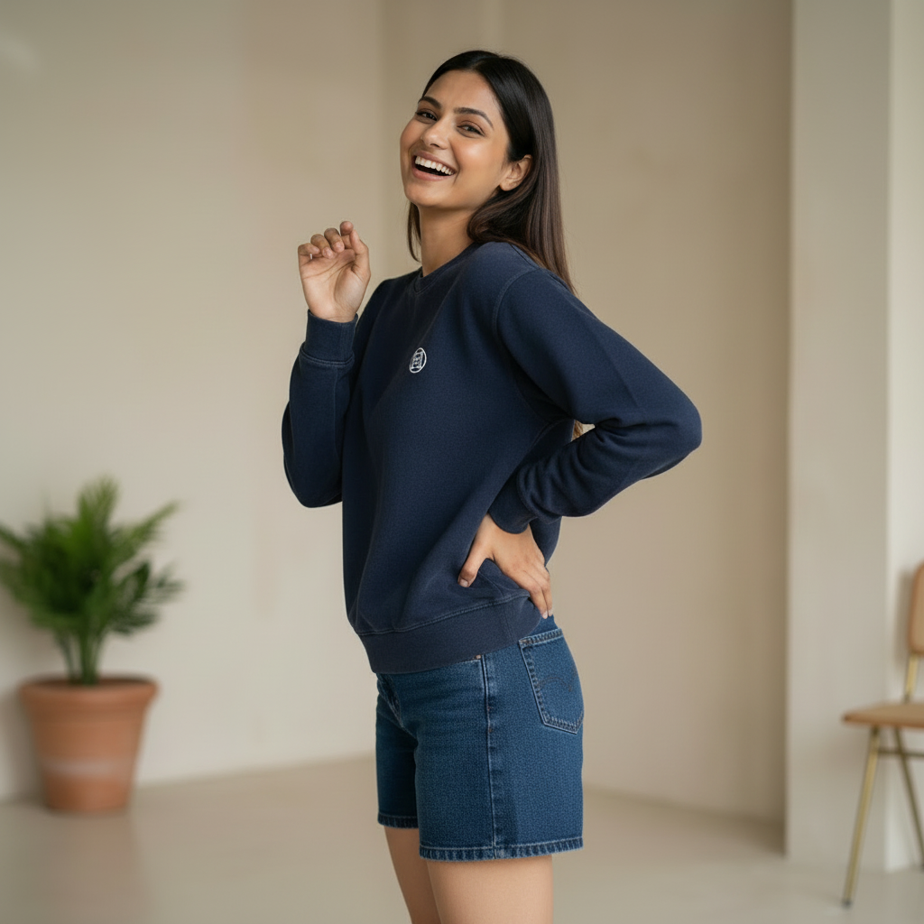 Women’s Full Sleeve Cotton T-Shirt – Classic Crew Neck t-shirt - image 2
