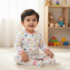 Premium Baby Sleepsuits (Set of 3) – Soft Breathable Cotton