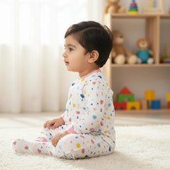 Premium Baby Sleepsuits (Set of 3) – Soft Breathable Cotton
